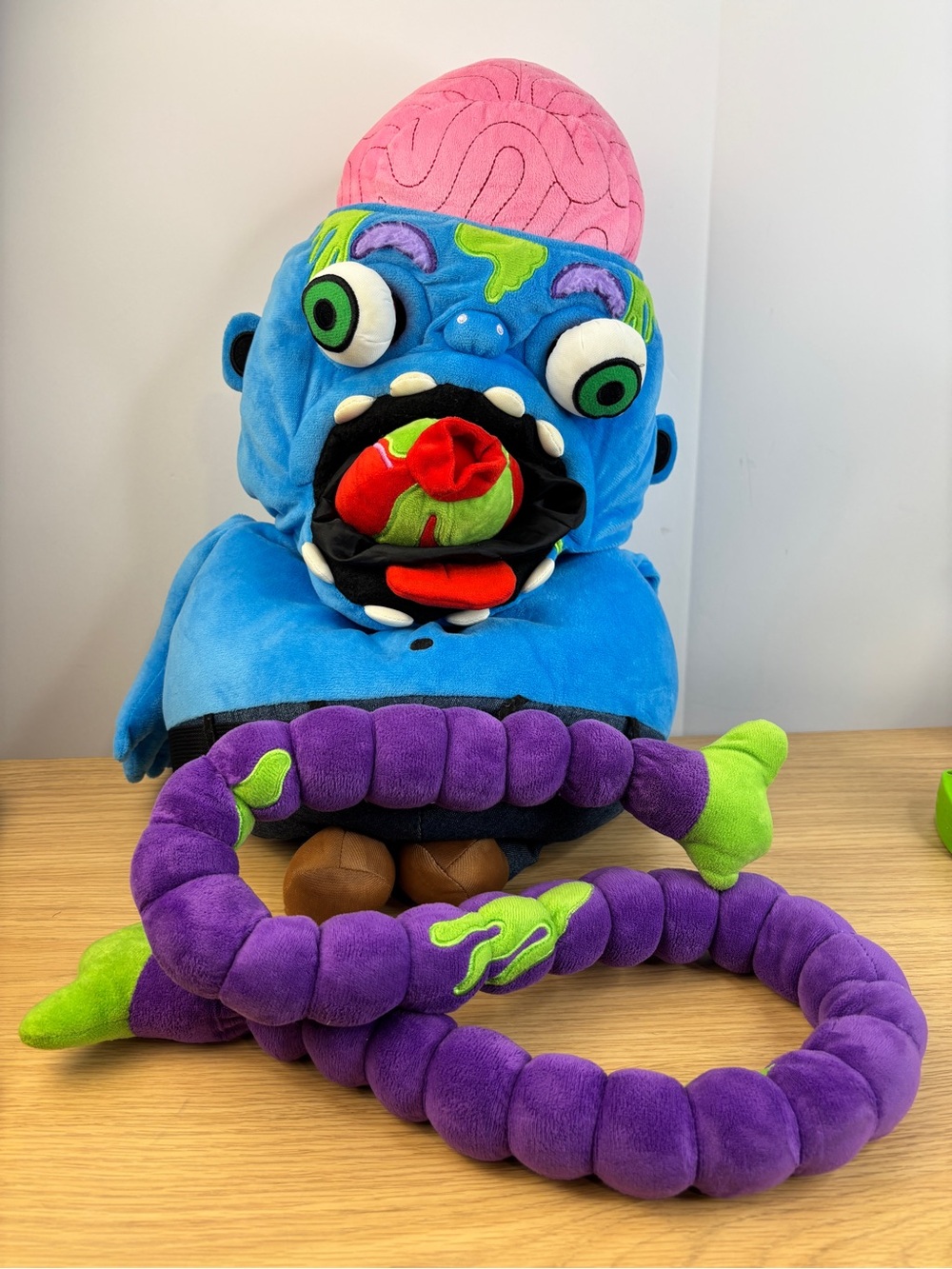 Rare Greg the Zombie Unique Interactive Plush COMPLETE